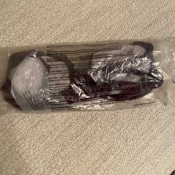 SAVAGE X FENTY NOT SORRY LIGHTLY LINED LACE BALCONETTE BRA 34B LATE NIGHT PURPLE - Picture 5 of 7